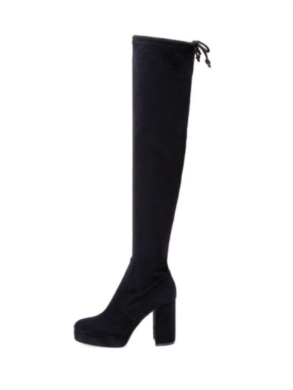 NWT Anthropologie SILENT D YERZA Vegan Suede Black Boot